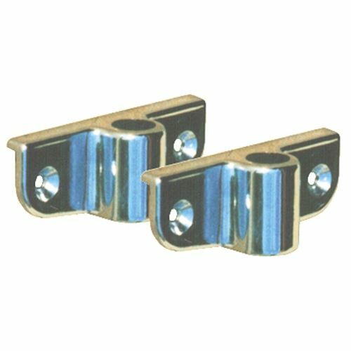 Side Mount Chromed Rowlock Plates