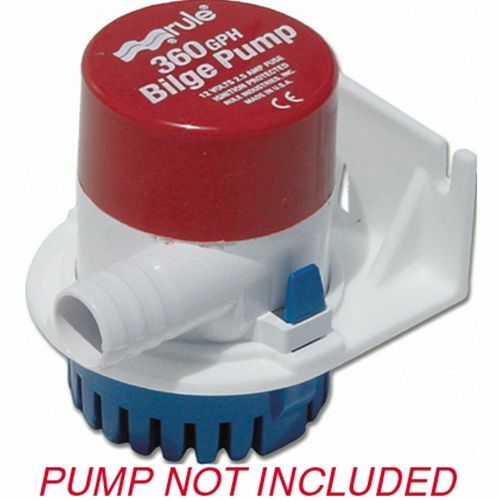 Rule Pump Transom Bracket