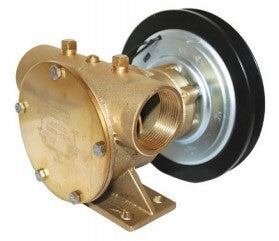 Series 50200 1 1/2" BSP Port Electric Clutch Pump 12v 2A Pulley