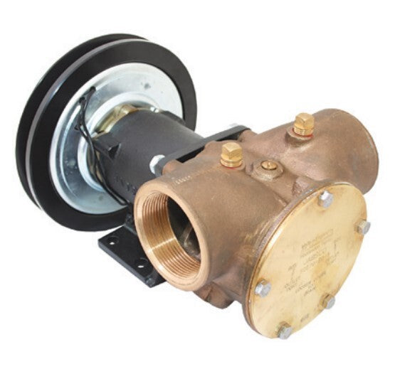Series 50270 2" BSP Port Electric Clutch Pump 24v 1B Pulley