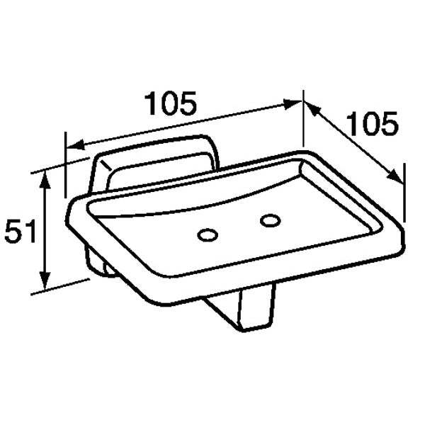 Soap Dish - Stainless Steel