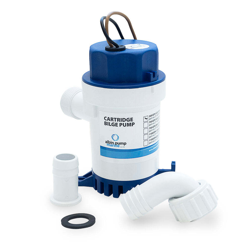 Cartridge Bilge Pump 500GPH 12V