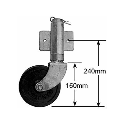 6" Fixed Boat Wheel