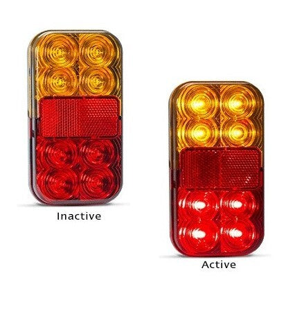 Marine Lamps Rear Combination - 149 Series (Twin Pack)