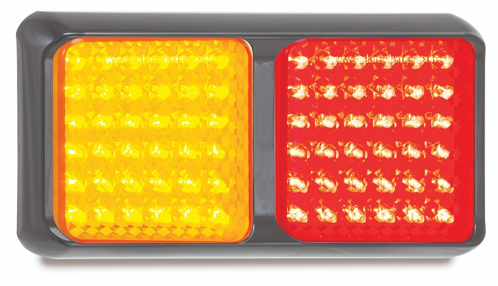 Small Trailer Double Combination Lamp - 80 Series