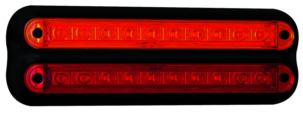 Double Rear Lamp (Black) - Amber-Red - 235 Series