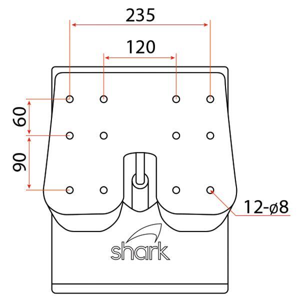 Pedestal - Suspension Base System Shark Flex Plus