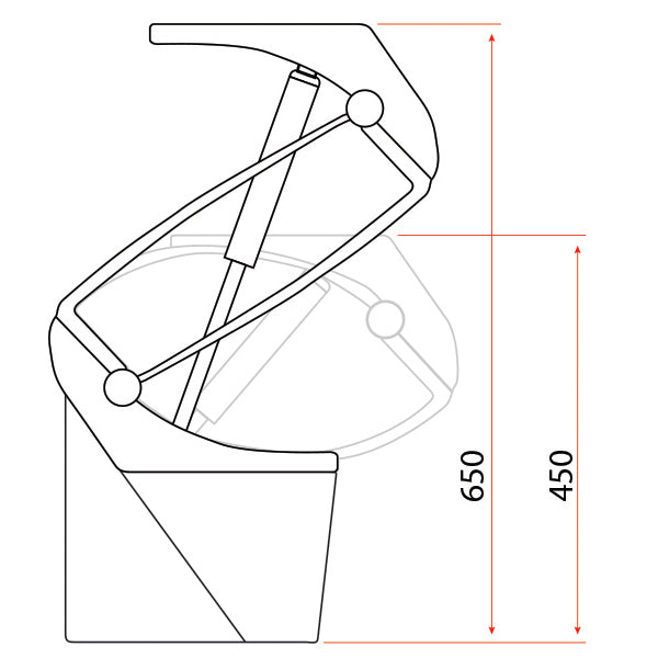 Pedestal - Suspension Base System Shark Flex Plus
