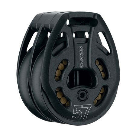 57mm Aluminum Double Loop Block