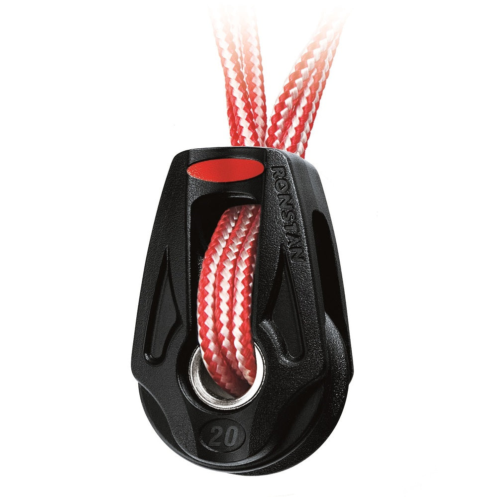 Ronstan Series 20 Single, Lashing, Becket option