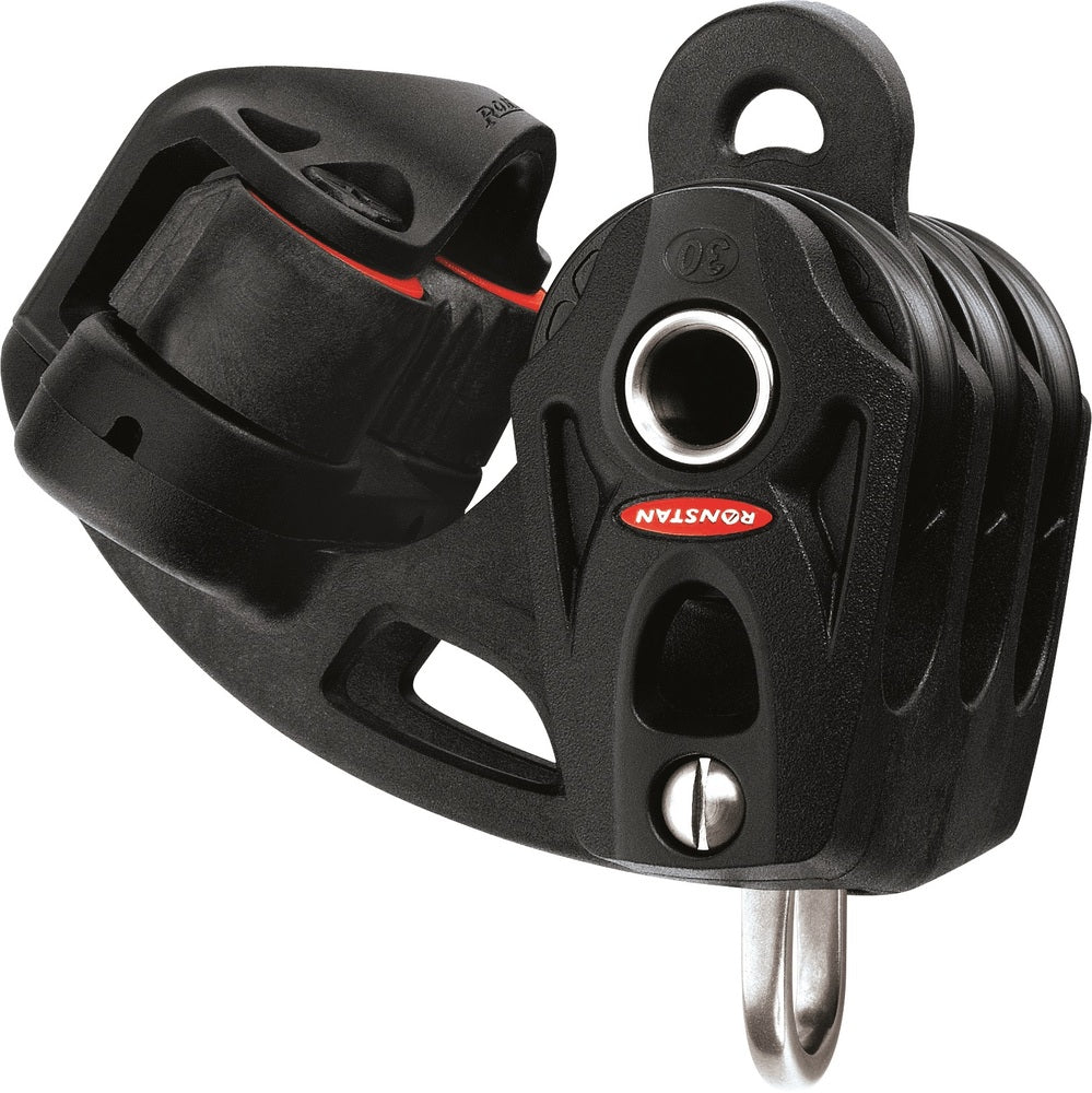 Ronstan Series 30 Triple Orbit Block Cleat Becket