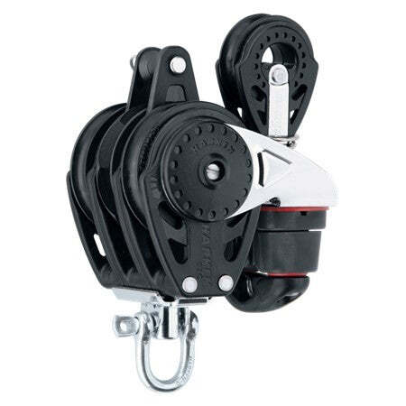 57mm Triple Ratchamatic® Block - Swivel, Cam Cleat, 40 mm Block