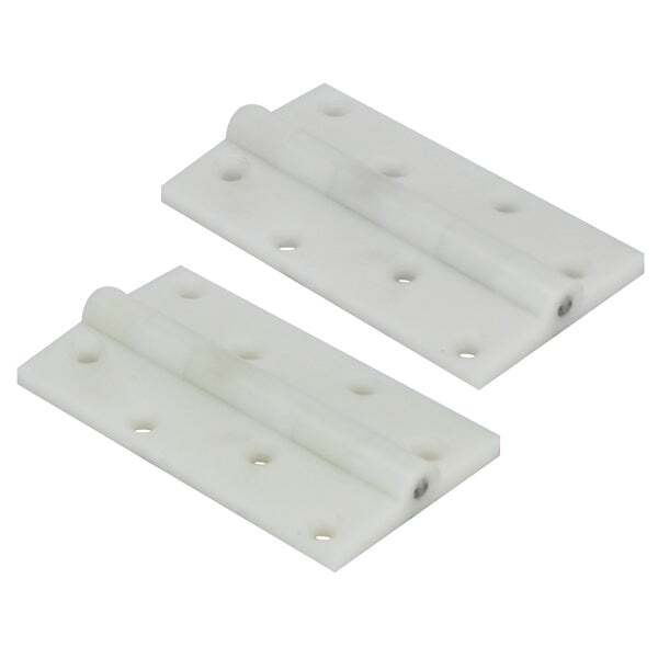 Hinges - Nylon - Clear