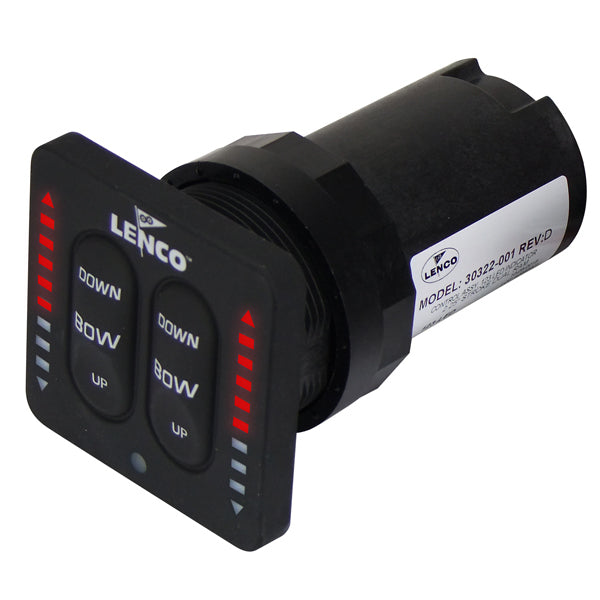 Lenco Trim Tab Switch Kit - LED Indicator Integrated