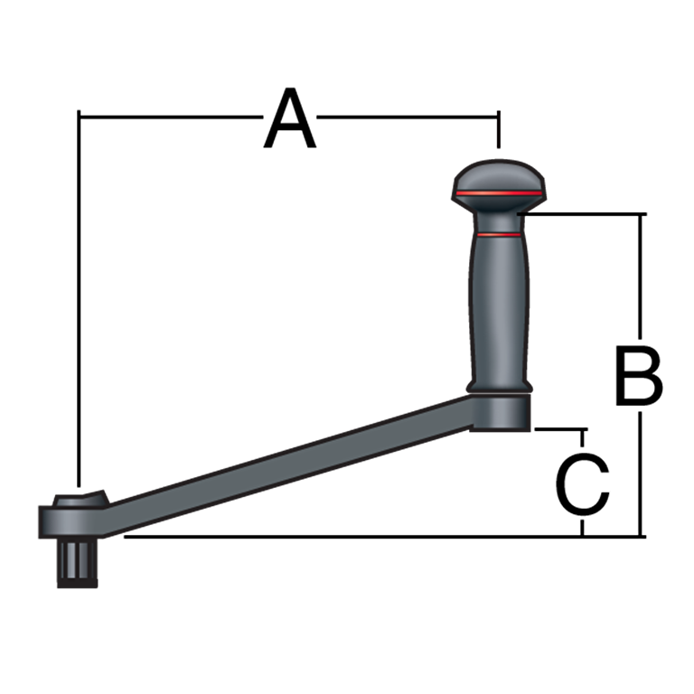 Carbo OneTouch Lock-In Winch Handle