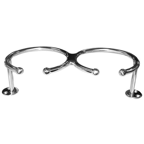 Drink Holders - Broad Frame Stainless Steel
