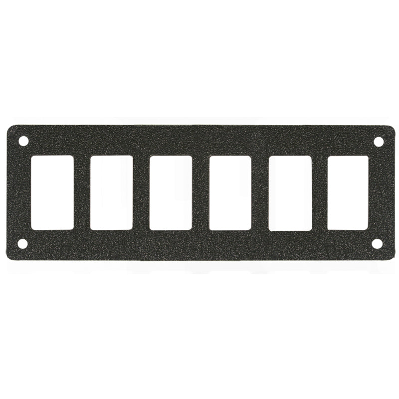 Horizontal Rocker Switch Mounting Panel