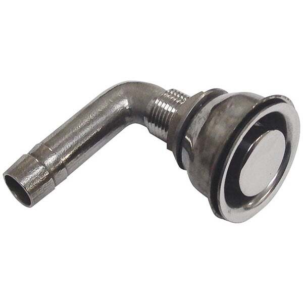 Fuel Breather 90 Degree - Recess Mount - Stainless Steel