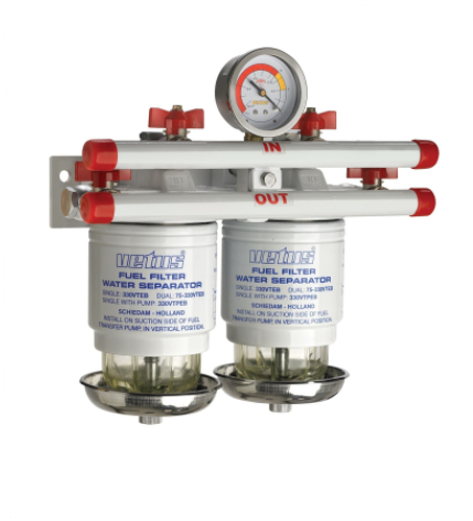 Vetus Diesel Dual Spin-On Filter 10 Micron