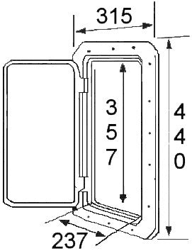 Deluxe Model Opening Storage Hatches