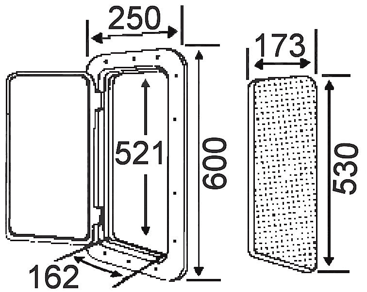 Deluxe Model Opening Storage Hatches