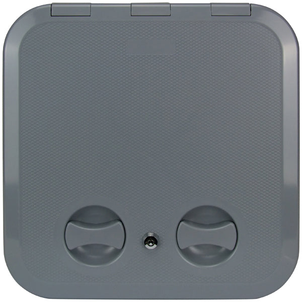 Europa Access Hatches with Lock Grey