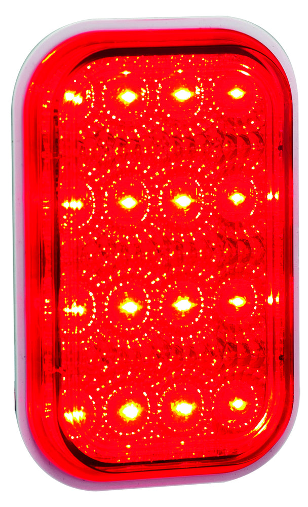 Single Function Recess Mount - Red - 131 Series