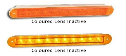Single Function Lamp - Amber - 235 Series