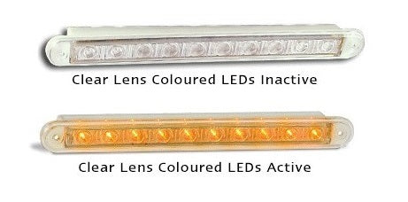 Single Function Lamp - Amber - 235 Series