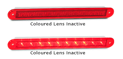 Single Function Lamp  - Red - 235 Series