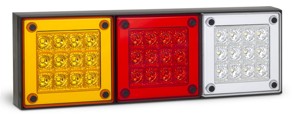 Combination Lamps Left or Right Side - Amber-Red-White