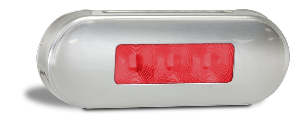 LED Autolamps - Marker Lamps - Truck Surface Mount - Red