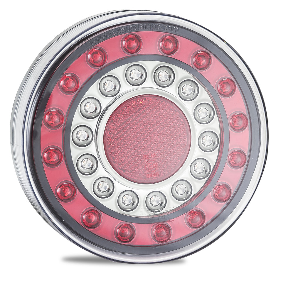 Rear Combination Lamp - Round Reflector - Maxilamp Series