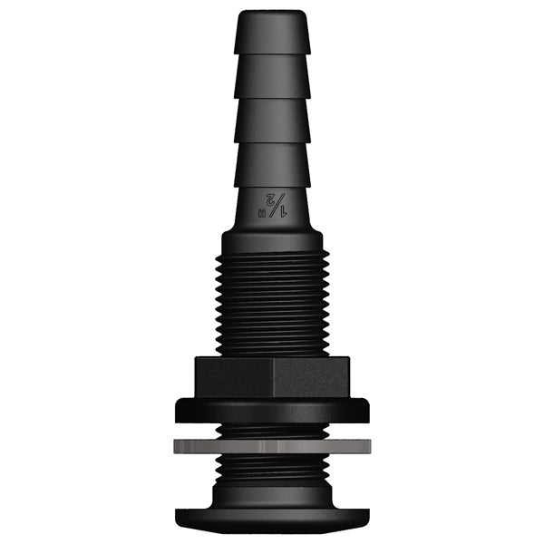 Tru Design Hose Tail Skin Fittings Black