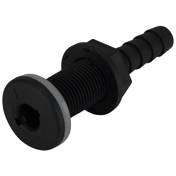 Tru Design Hose Tail Skin Fittings Black