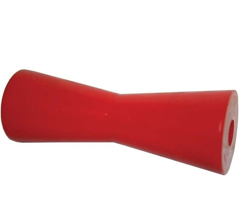 Concave Red Trailer Rollers