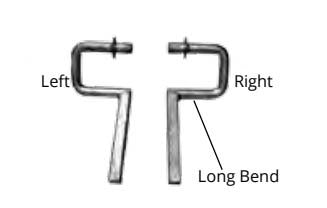 Wobble Roller Bracket Long Bend