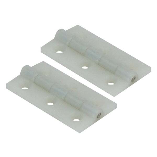 Hinges - Nylon - Clear