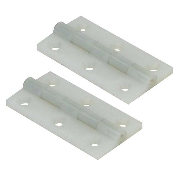 Hinges - Nylon - Clear